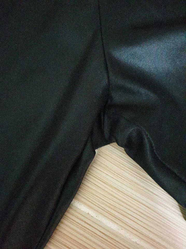 Siyah Streç Kadın Tayt - Görsel 3