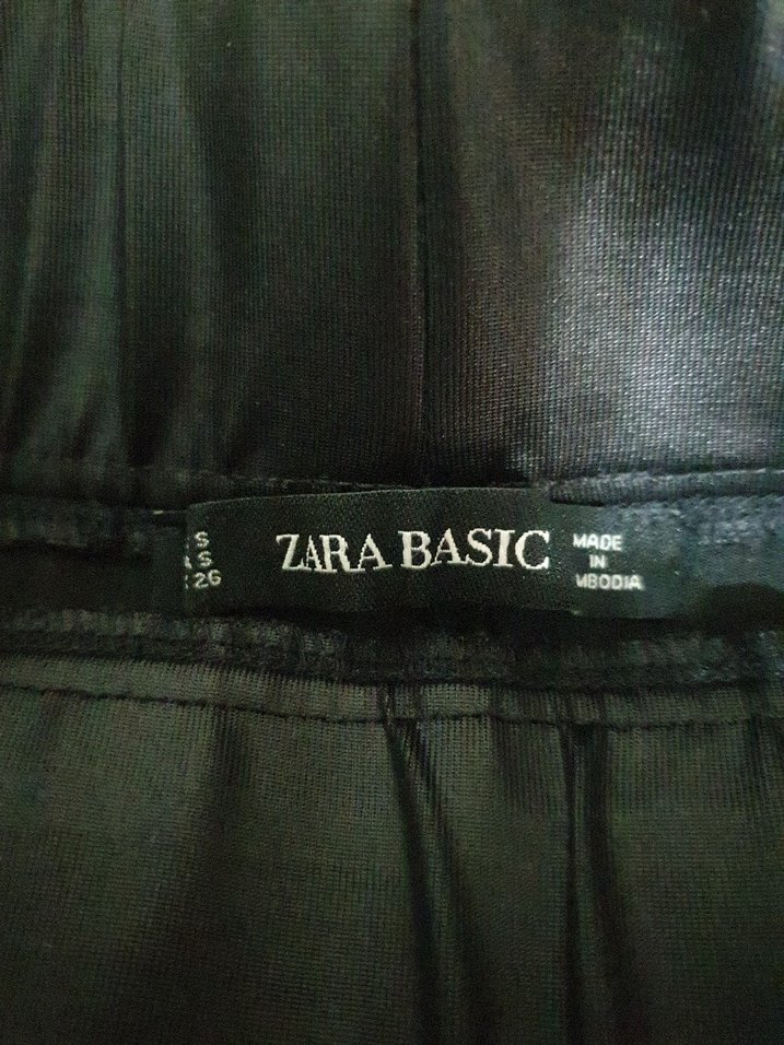 Siyah Streç Kadın Tayt - Görsel 4