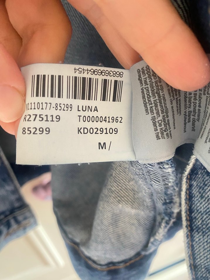 Oversize Denim Ceket Mavi - Görsel 4