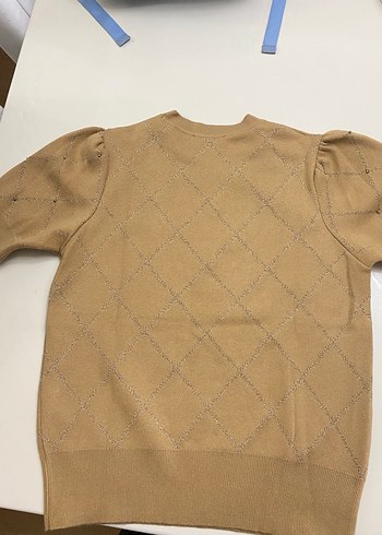 Adil Işık Kısa Kollu Kadın Kazak - Görsel 4