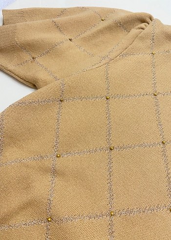 Adil Işık Kısa Kollu Kadın Kazak - Görsel 3