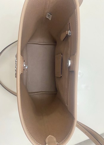 Bej Deri Coach Kadın Çanta - Görsel 2