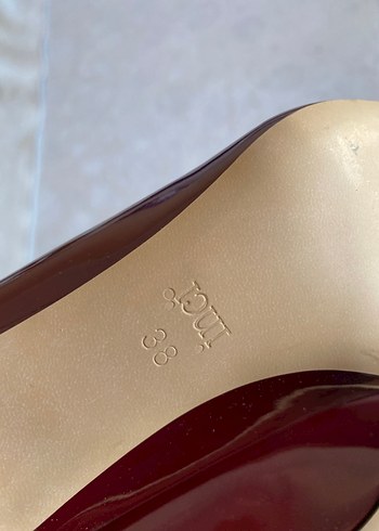 İnci 5cm topuk stiletto - Görsel 6