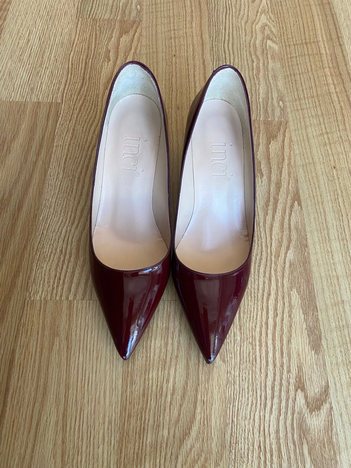 İnci 5cm topuk stiletto - Görsel 3