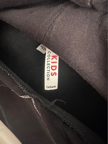 m Beden siyah Renk Simli sweatshirt