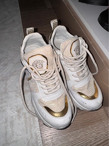 Versace Gizli topuk spor ayakkabı dolgu topuk sneaker