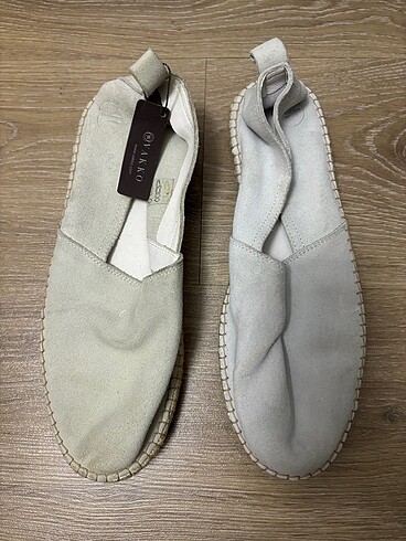Vakko orjinal espadril ayakkabı