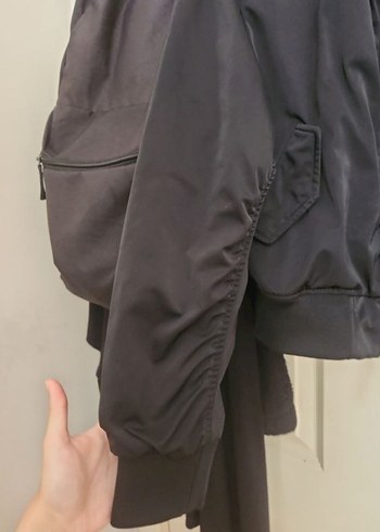 xs Beden siyah Renk mango siyah bomber ceket