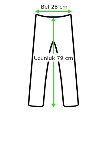 Siyah Kadın Spor Tayt Midi Boy - Görsel 4
