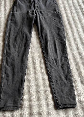 Gri Denim Kadın Jean Pantolon - Görsel 4