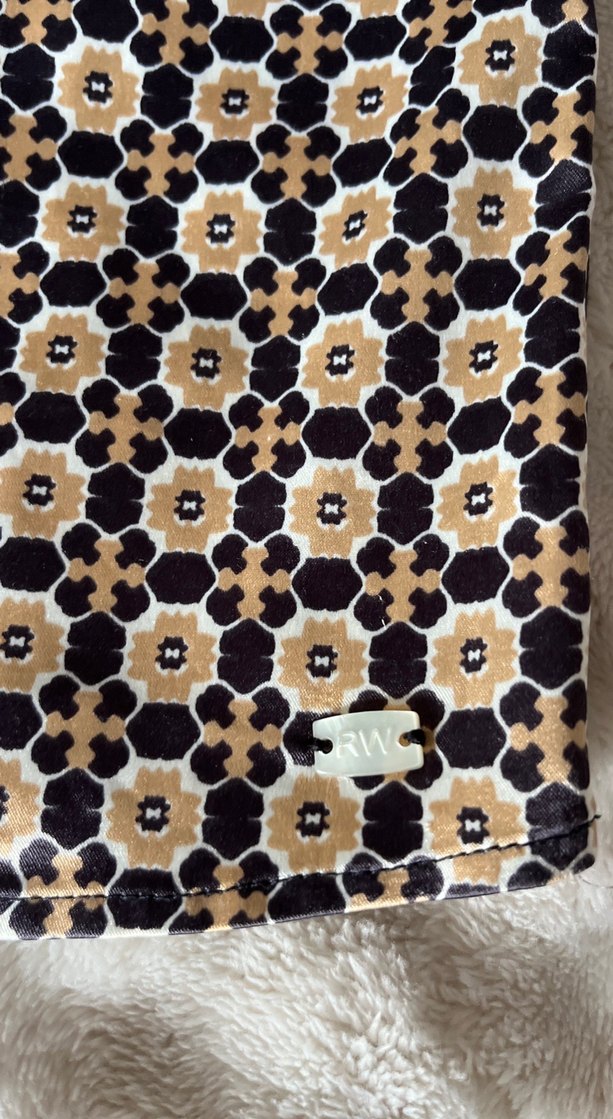 Dantel Detaylı Bohem Desenli Kadın Bluz - Görsel 2