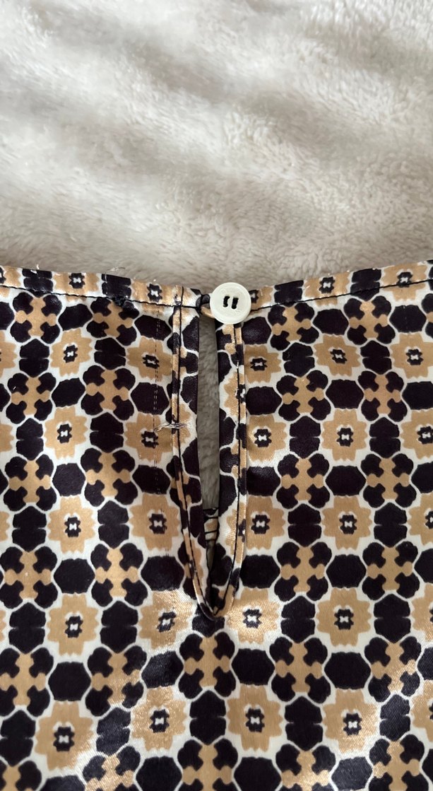 Dantel Detaylı Bohem Desenli Kadın Bluz - Görsel 4