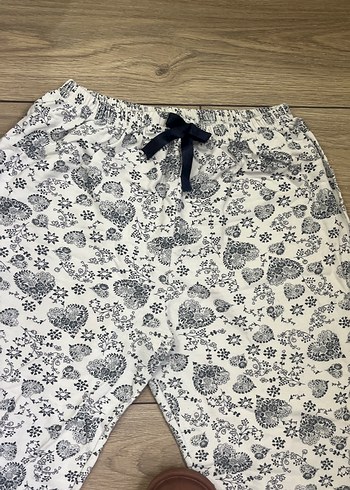 Gri Desenli Kadın Rahat Kesim Pijama - Görsel 3