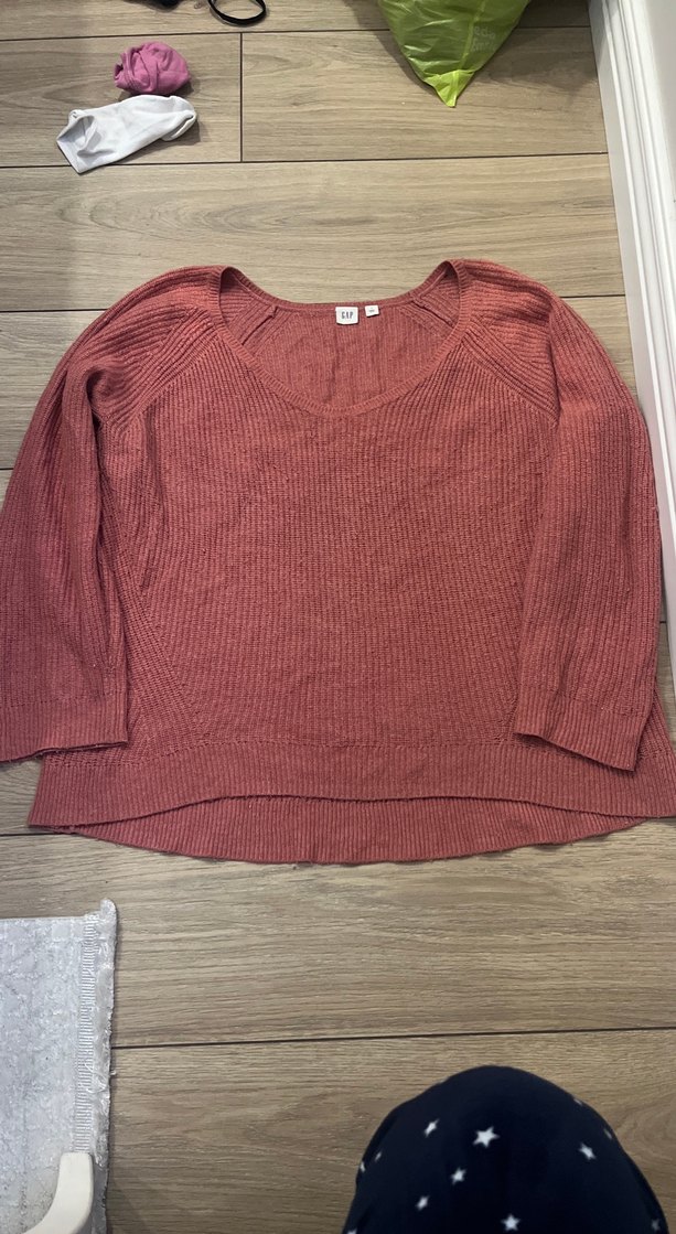 Uzun Kollu Triko Kadın Kazak - Görsel 2