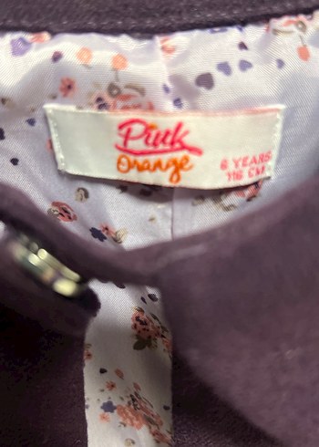 Kız Çocuk Mor Düğmeli Bolero - Görsel 3