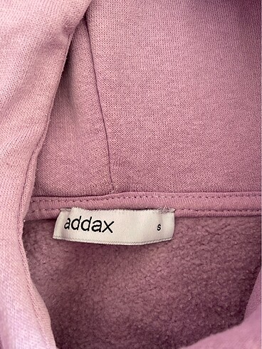 Addax Oversize crop lila sweat