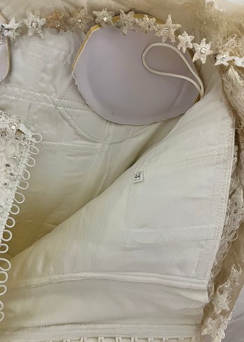 Uzun Kollu Prenses Gelinlik - Görsel 10