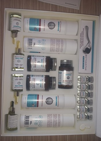 Beden Sıfır Bethantax Power 6 Months Flacon Plus Hair Set Kadın/Erkek