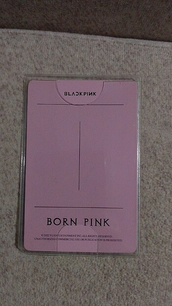  Lisa born pink orjinal fotokart