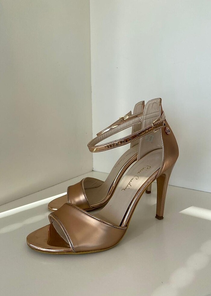 Pirrre cardin topuklu ayakkabı - Görsel 5