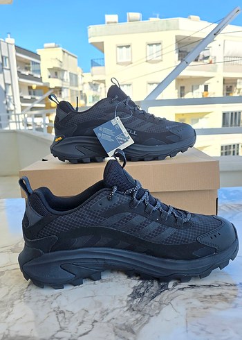 Merrell Siyah Outdoor Erkek Ayakkabı - Görsel 2