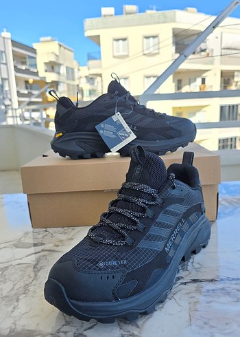 Merrell Siyah Outdoor Erkek Ayakkabı - Görsel 3