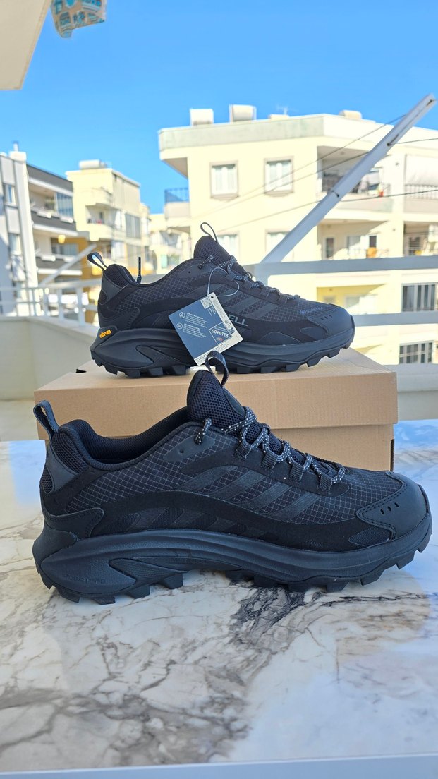 Merrell Siyah Outdoor Erkek Ayakkabı - Görsel 2