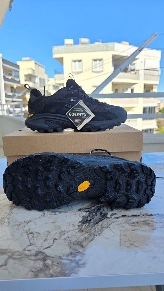 Merrell Siyah Outdoor Erkek Ayakkabı - Görsel 4