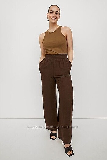 H&M H&m Keten Pantolon