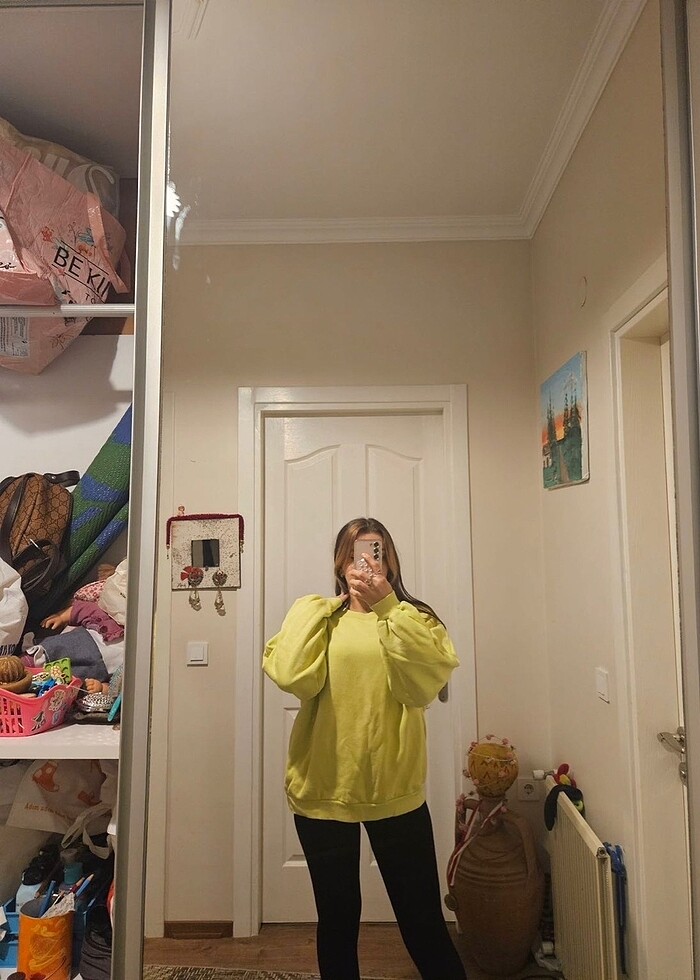 Zara Oversize Sweatshirt - Görsel 3