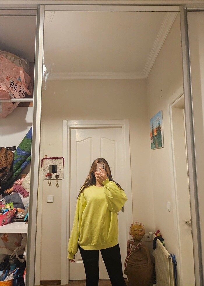 Zara Oversize Sweatshirt - Görsel 4