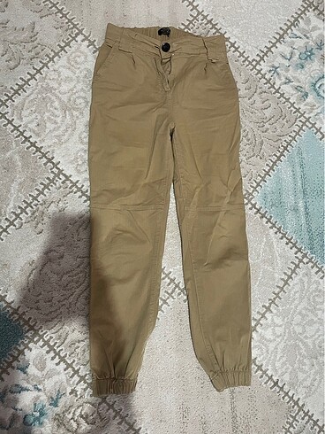 xs Beden camel Renk Bershka Jogger Pantolon