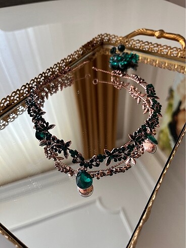 Gelin saç aksesuarı - Görsel 4