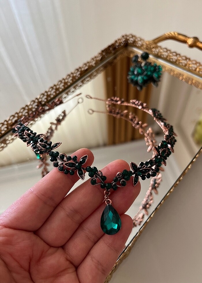 Gelin saç aksesuarı - Görsel 3