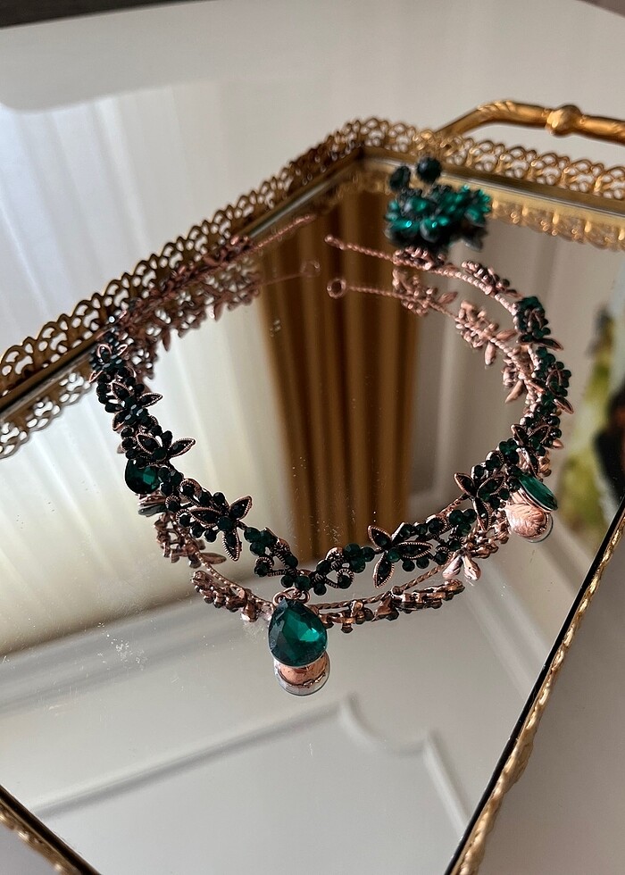 Gelin saç aksesuarı - Görsel 4