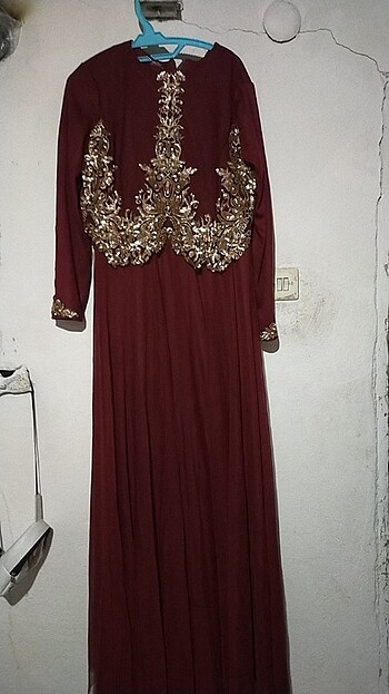 Bordo abiye