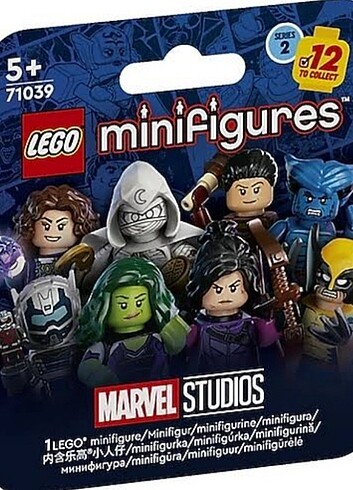  Beden Renk LEGO minifigures Marvel Studios Series 2