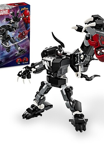 LEGO Venom Mech Armor vs. Miles Morales