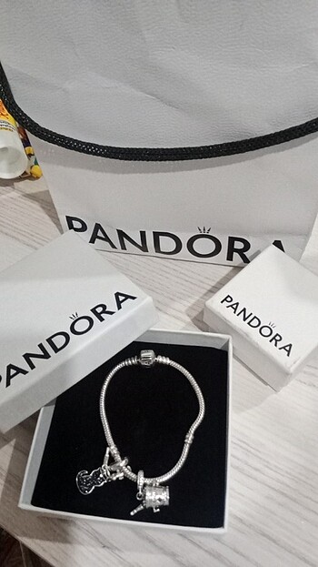 Pandora Moments Düz Klipsli Bileklik 