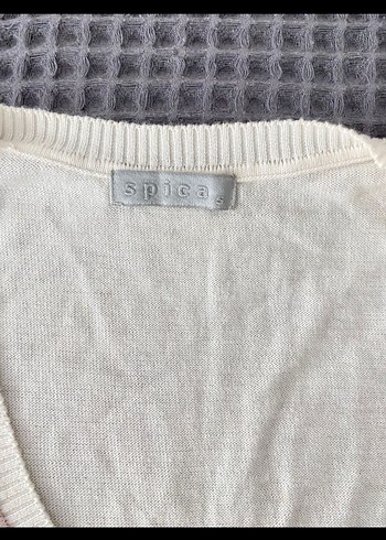 Pembe Argyle Desenli V Yaka Süveter - Görsel 3