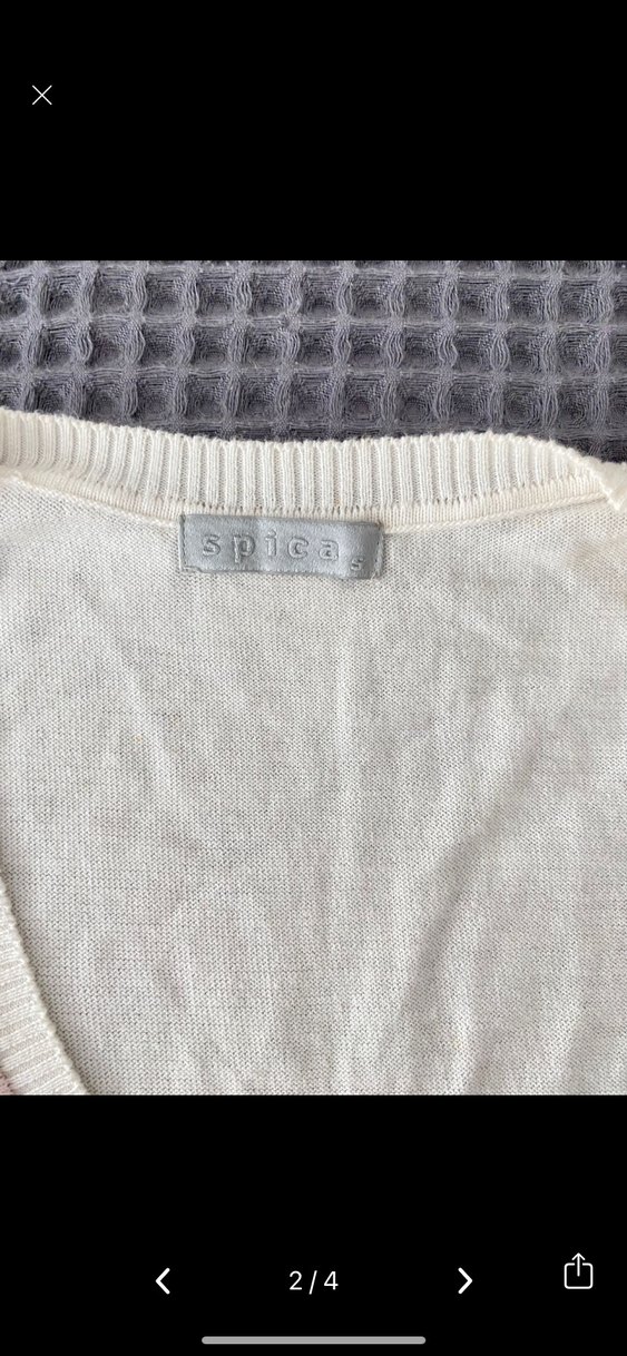 Pembe Argyle Desenli V Yaka Süveter - Görsel 3