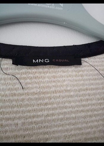 Gri Kısa Triko Kadın Hırka - Görsel 3