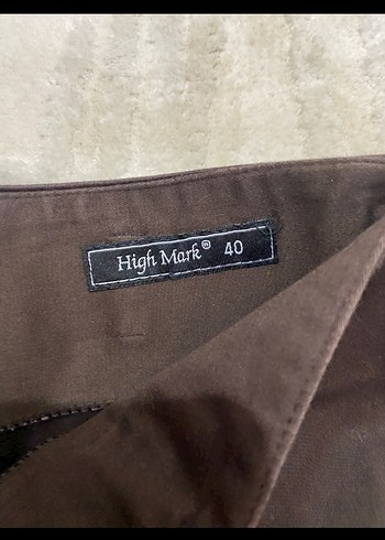 Kahverengi Kemerli Mini etek - Görsel 3