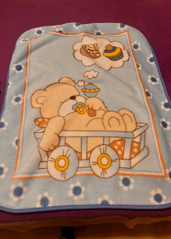 Renkli Baskılı Mink Çocuk Battaniyesi - Görsel 2