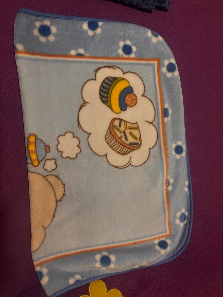 Renkli Baskılı Mink Çocuk Battaniyesi - Görsel 4