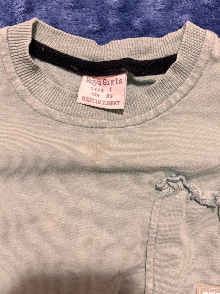 Uzun Kollu Kız Bebek Takımı - Görsel 3