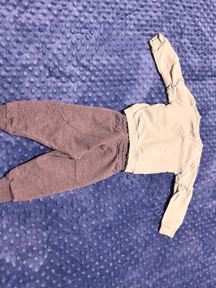 Uzun Kollu Kız Bebek Takımı - Görsel 2