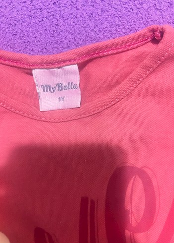 Pembe Kız Çocuk Fırfırlı Elbise - Görsel 2