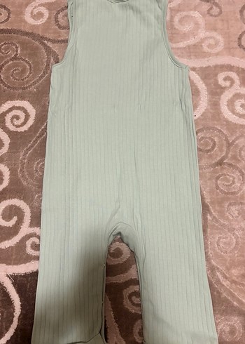 Kız Çocuk Su Yeşili Dantel Detaylı Tulum - Görsel 3