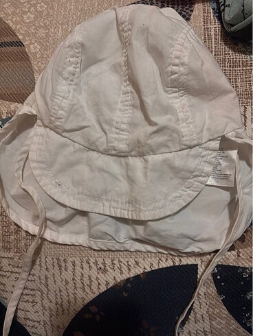 6-12 Ay, 18 cm Beden Bebek güneş koruyucu şapka